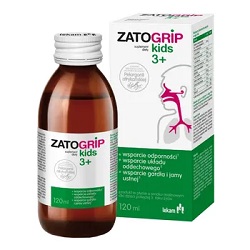 Zatogrip Kids 3+ płyn 120 ml *