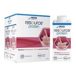 Resource Protein, płyn, smak owoce leśne, 4x200 ml*