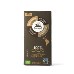 Tabliczka gorzka 100% kakao Alce Nero 50g*
